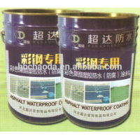 UV resistant waterproof exposed metal / concrete roof coating